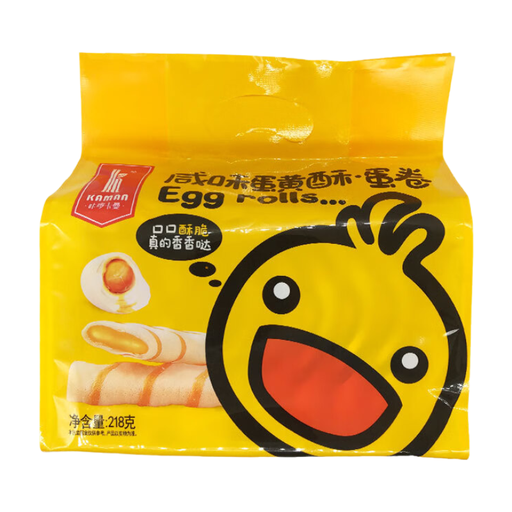 卡曼咸蛋黄味夹心蛋卷