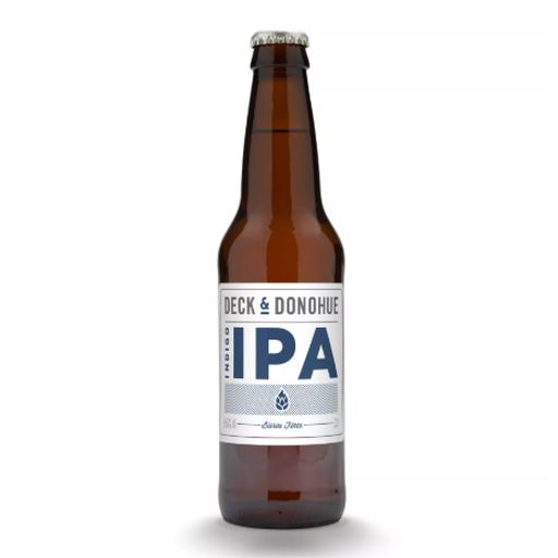 Deck & Donohue Indigo IPA Beer, 6.5% ABV, 33 cl