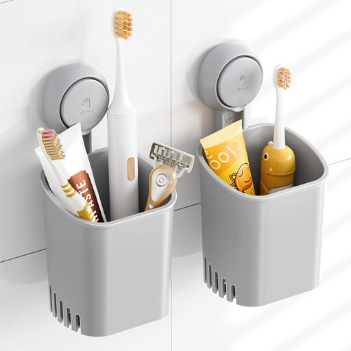 TAILI Suction Toothbrush Holder 2 Pack