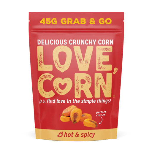Love Corn Habanero 10 × 45g multipack