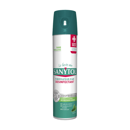 SANYTOL Disinfectant Deodoriser Spray Bleach-Free Odour Neutralising Mint 600 ml