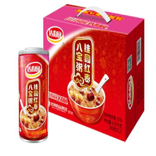 达利园桂圆红枣八宝粥 360g x 12