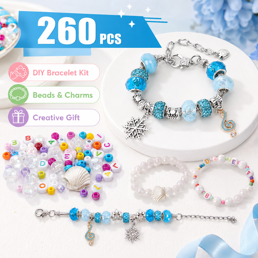 260-Piece Bracelet Making Kit