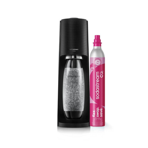 SodaStream Terra Black Soda Maker Sparkling Water Maker