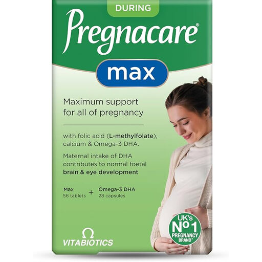 Vitabiotics Pregnacare Max During Pregnancy Dual Pack