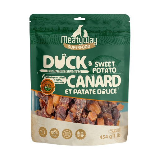 MeatyWay Duck and Sweet Potato 454g