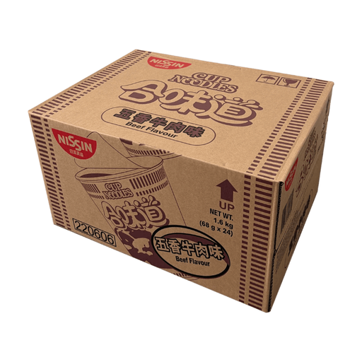 Cup Noodles Five-spice Beef Flavor, box of 24 × 69 g cups