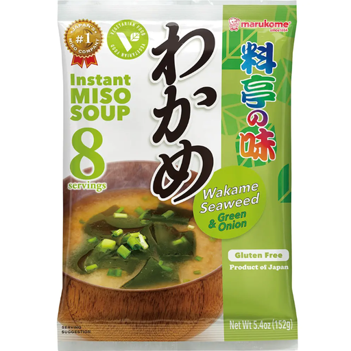 Marukome Instant Miso Soup Wakame Seaweed Flavour