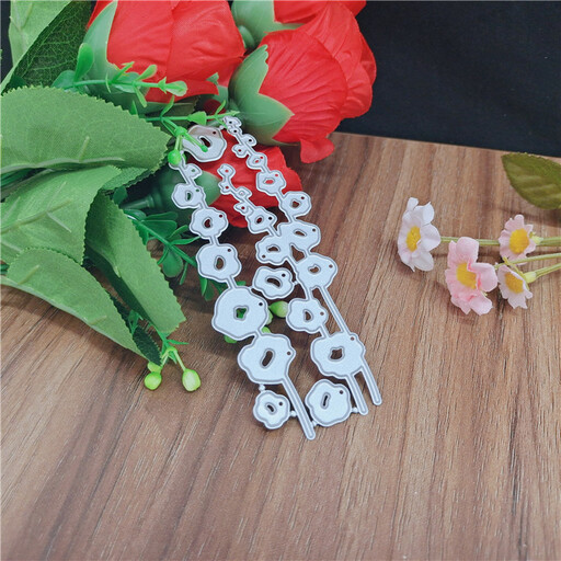Little Flowers Metal Cutting Dies for Card Making Kit Embossing Paper Die Cuts Scrapbook Machine Stencils