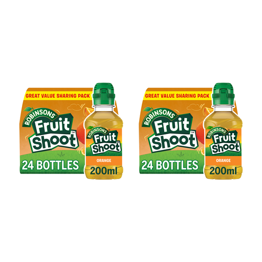 Fruit Shoot Orange Juice Drink 2 x 24 x 200ml
