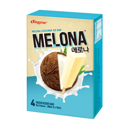 Melona Ice Bar - Coconut 4x70ml