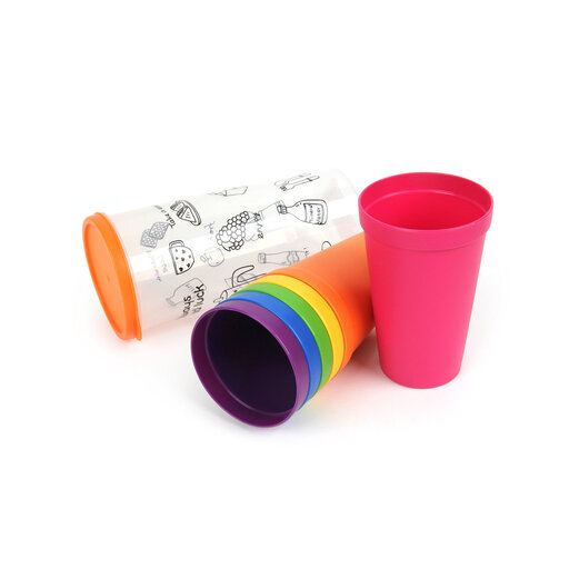 LocknLock Picnic Cup Set with six cups