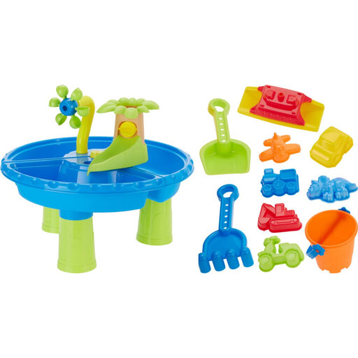 Sand and Water Play Table with Accessories