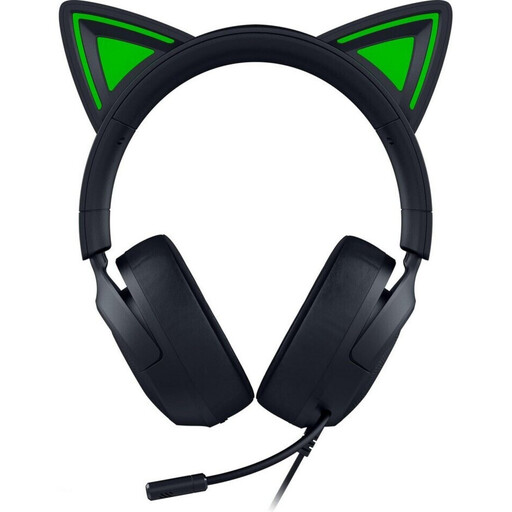 Razer Kraken Kitty V3 X – Wired Over-Ear Gaming Headset with Cat Ears (Black)