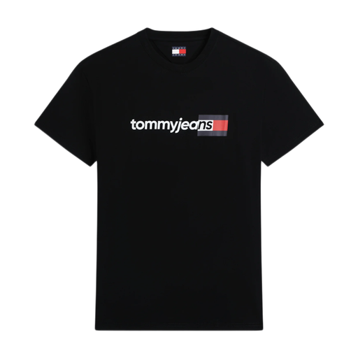 Tommy Hilfiger Entry DNA Tee Men's Short Sleeve T-shirt - Black