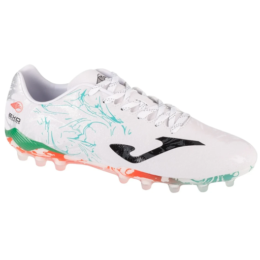 JOMA Football Boots Supercopa 24 Firm Ground FG White/Turqoise