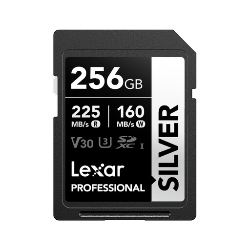 Lexar 256GB SD Card SILVER