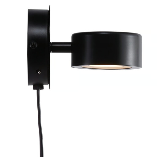 Applique murale CLYDE - LED intégrée noire