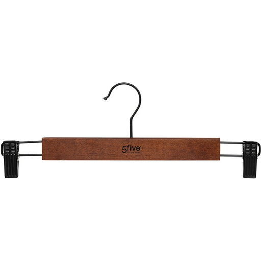 5five Wooden Trouser Hanger with Clips