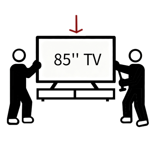 Service d'Installation de Support TV 85''