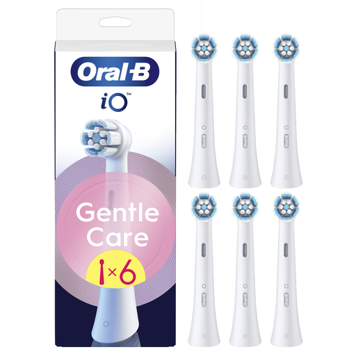 Oral-B iO Gentle Care White, pack de 6