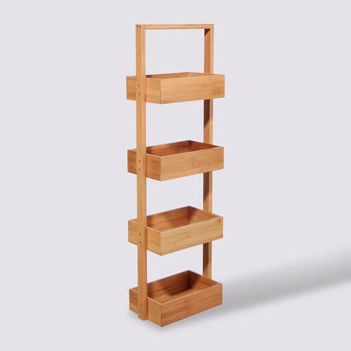 5five Bamboo Shelf Unit - 4-Tier