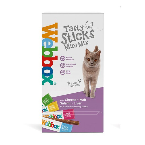 Webbox Cats Delicious Mini Mix 16 Pieces