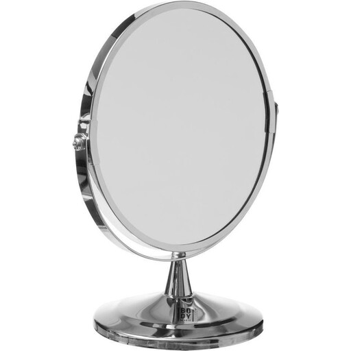 5five Pedestal Mirror - Chrome, 17 cm