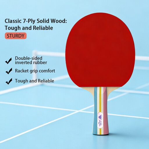 Double Fish Diamond Series 2-Star Children’s Table Tennis Racket