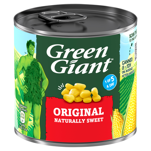 Green Giant Original Sweet Corn in a tin