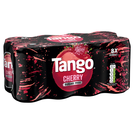 Tango Cherry Sugar Free 8 X 330ml