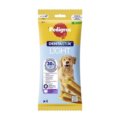 Pedigree Dentastix Light for Large Dogs - 10 x 4 Pieces - Dog Dental Care Snack