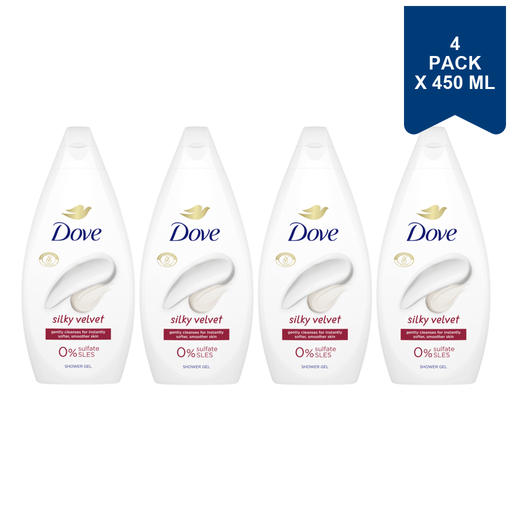 Dove Shower Gel Silky Velvet 450 ml