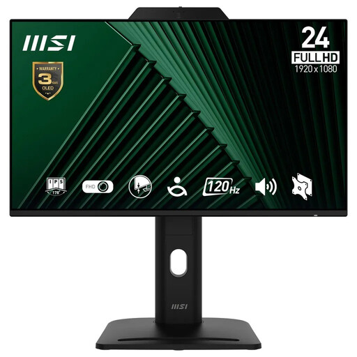 MSI PRO MP242PMGDE Business Monitor with Webcam