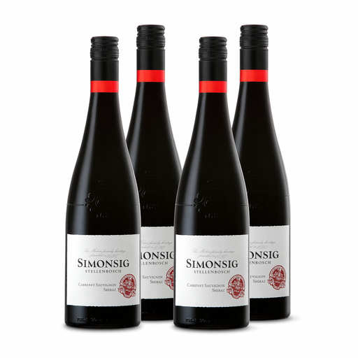 Case deal - Simonsig Estate Cabernet Sauvignon Shiraz, Stellenbosch 75cl