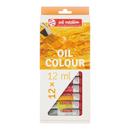 Talens Art Creation – Coffret de peinture à l’huile, 12 x 12 ml