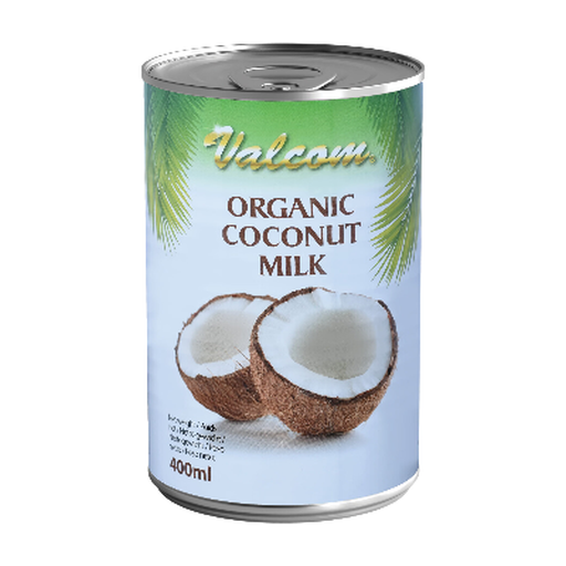 Valcom ORGANIC coconut milk 400 ml