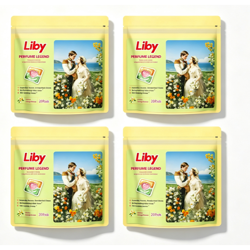 Liby Scented Laundry Detergent Pods (Orange) (80 pods)