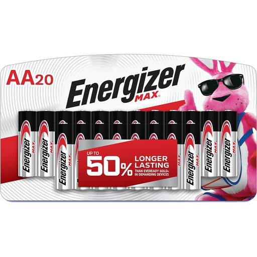 Energizer AA Max 碱性电池 20 粒装