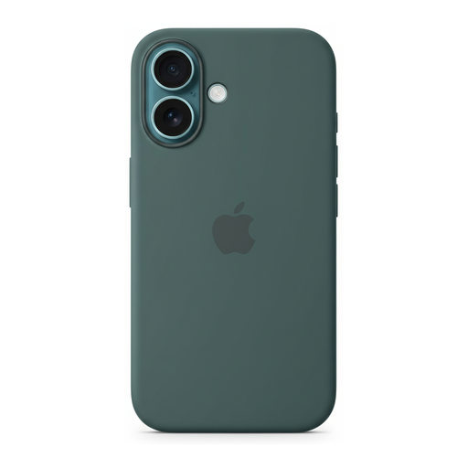 Apple iPhone 16 Silicone Case with MagSafe Sea Green