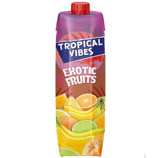 Tropical Vibes TETRA EXOTIC FRUITS 1L x 6 Packs