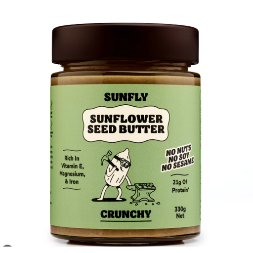 SUNFLY Sunflower Seed Butter Crunchy 330g