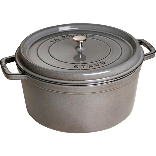 STAUB Cast Iron Braiser Cocotte Round 30 cm