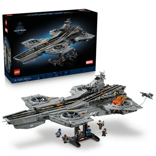 LEGO Marvel Héliporteur du S.H.I.E.L.D. 76354