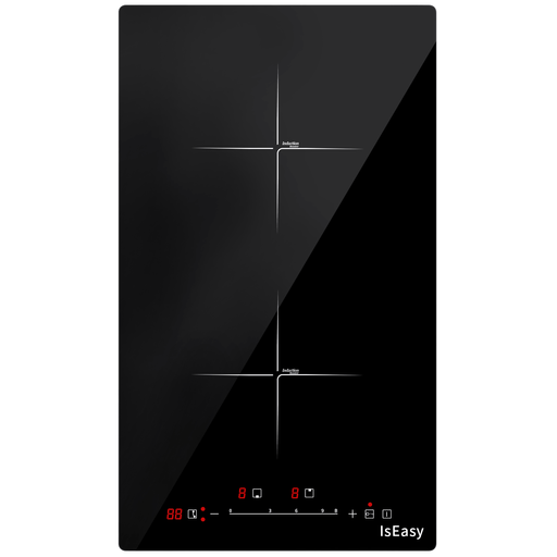 IsEasy Domino induction hob, 2 zones, 29.5 cm