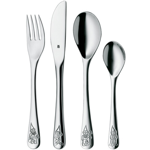 WMF Children's Set, 4-Piece, Dwarfs