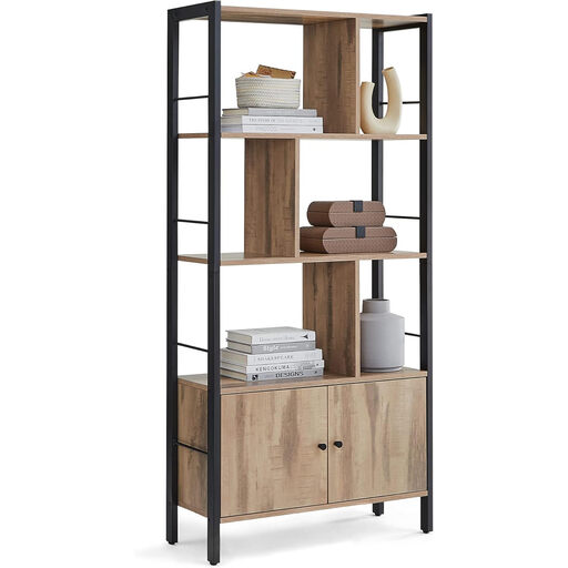 VASAGLE Bücherregal im Industriedesign