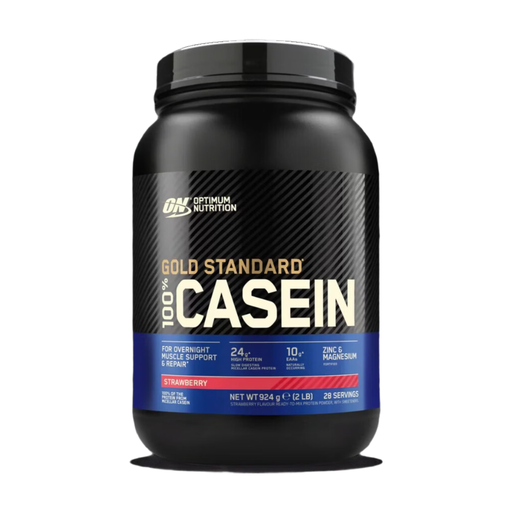 Optimum Nutrition 100% Casein Powder - Strawberry (924G)