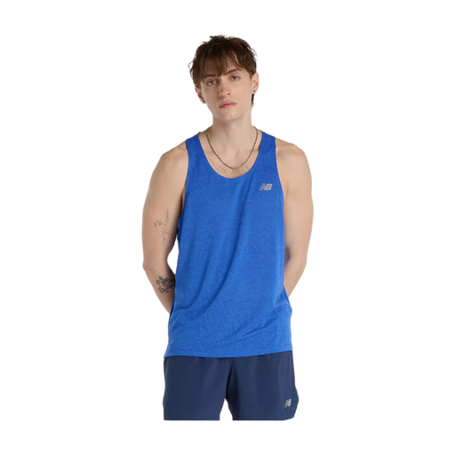 Débardeur sport homme NEW BALANCE bleu