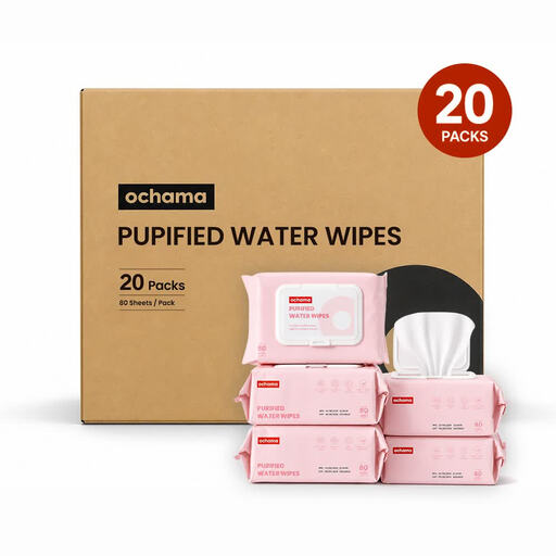 ochama Pure Water Wet Wipes 1600 stuks
